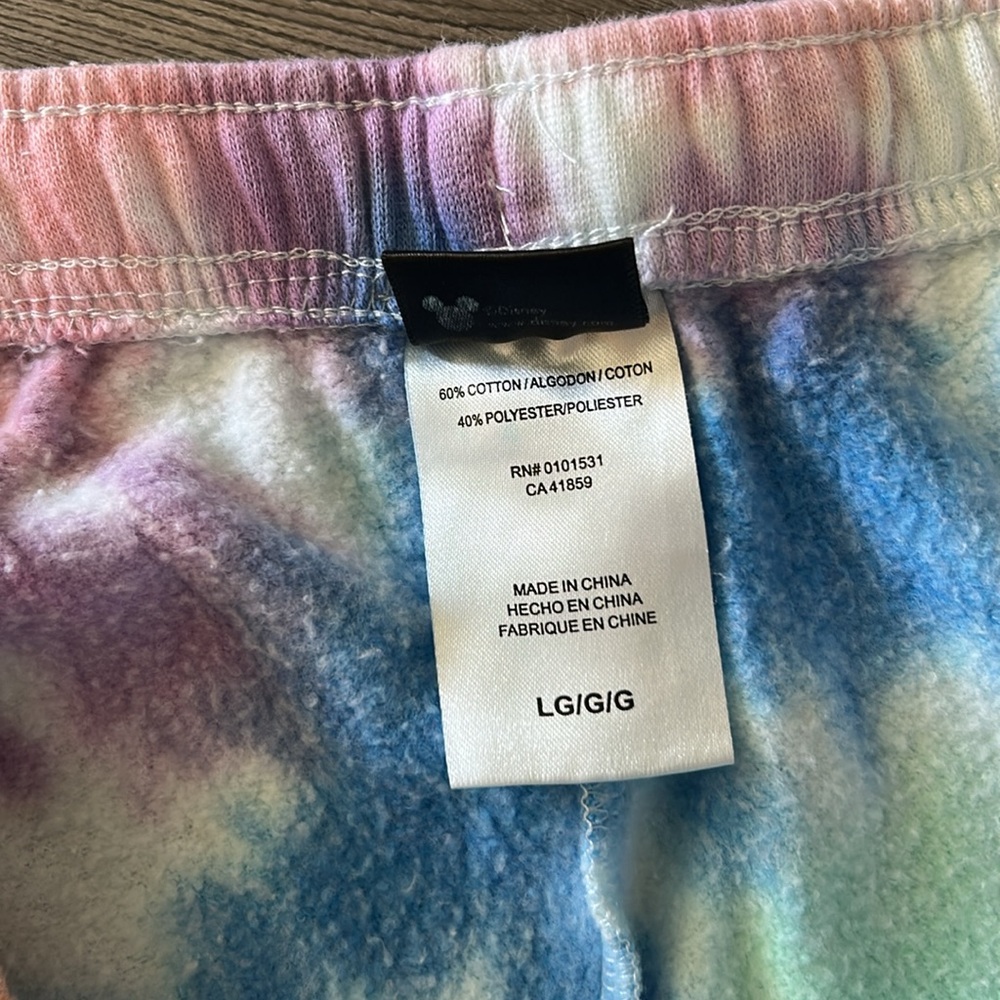 Disney Pastel Tie-Dye Mickey Shorts - Pink, Orange, Blue, Green, Purple - Picture 5 of 6